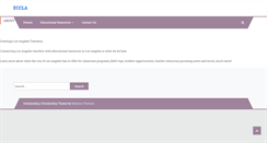 Desktop Screenshot of eccla.org